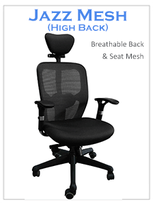 Lizo Jazz High Back Mesh Chair